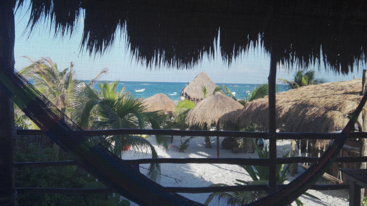 Eco Lodge Hotel Villa Tulum Bagian luar foto