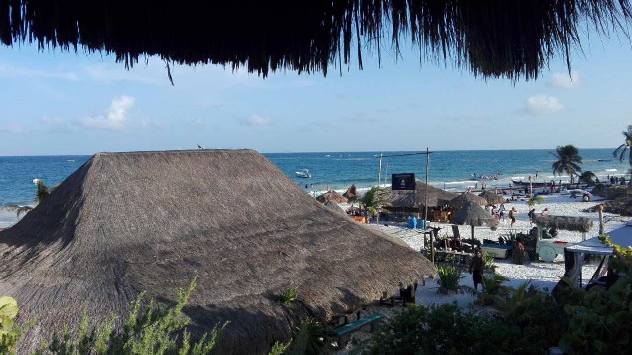 Eco Lodge Hotel Villa Tulum Bagian luar foto
