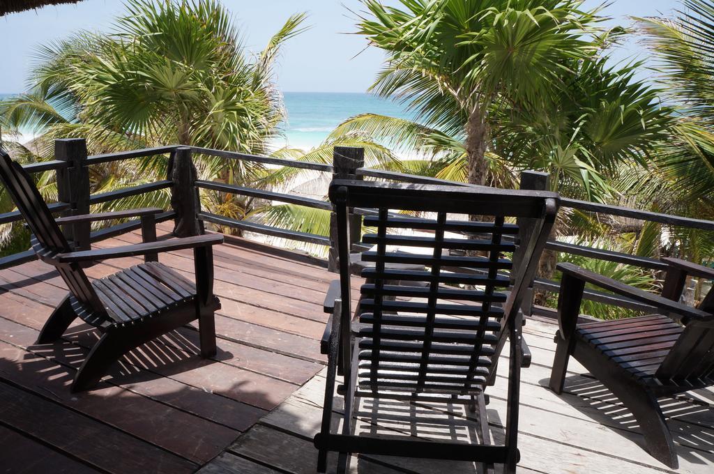 Eco Lodge Hotel Villa Tulum Bagian luar foto