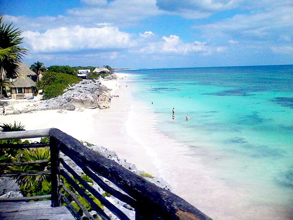 Eco Lodge Hotel Villa Tulum Bagian luar foto